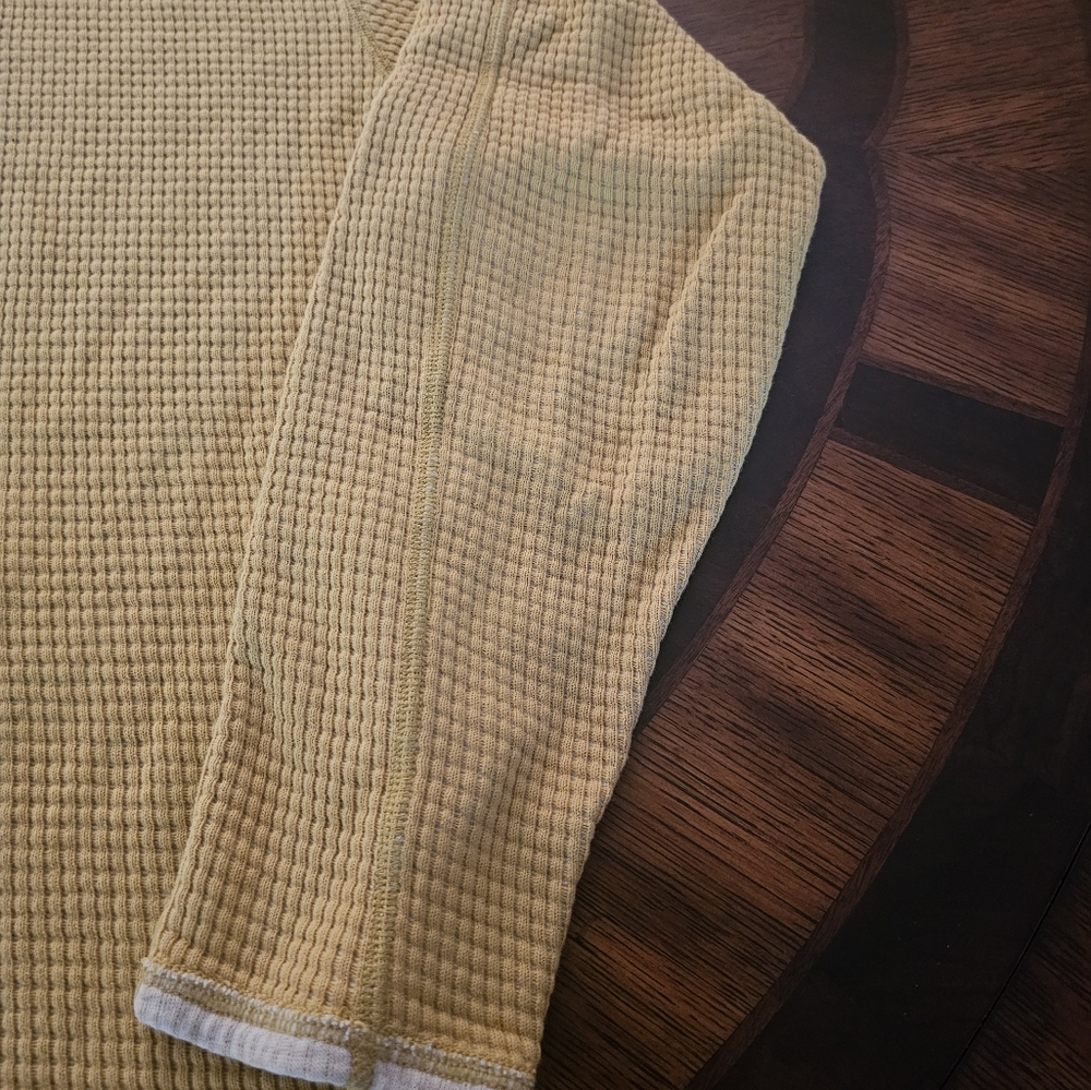 The Territory Ahead Men's Mustard Zip-Up Sweater XL - Picture 6 of 11